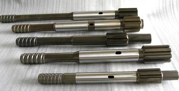 T51 – 565 Mm Shank Adapter Rock Drill Rods For Atlas Copco Cop 1840HE And Cop1850