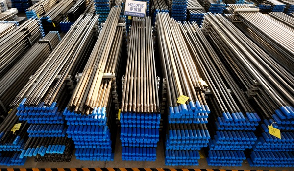 T51 rock drifter rod for top hammer drilling