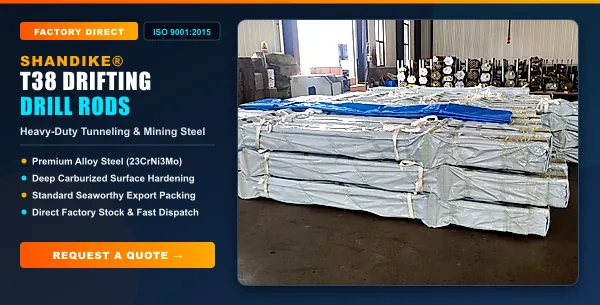 T38 Drifting Drill Rods
