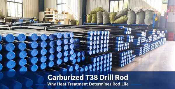 Carburized T38 Drill Rod: Why Heat Treatment Determines Rod Life